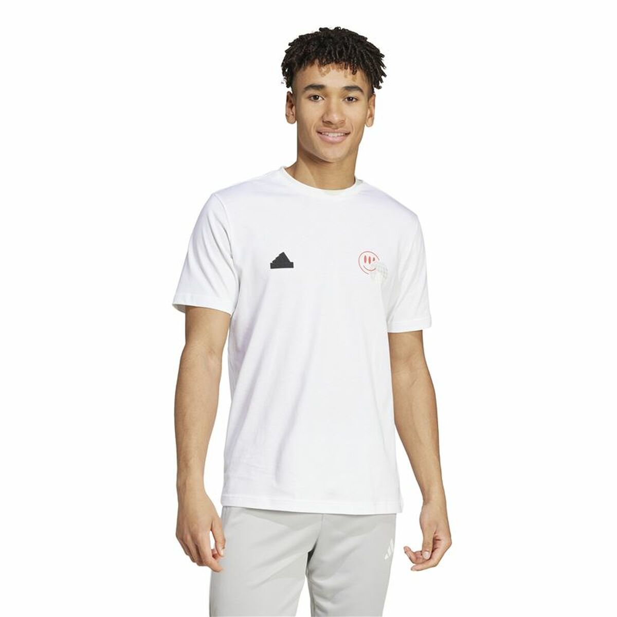 Image secondaire de T-shirt à manches courtes homme Adidas House Of Tiro Summer Graphic Blanc
