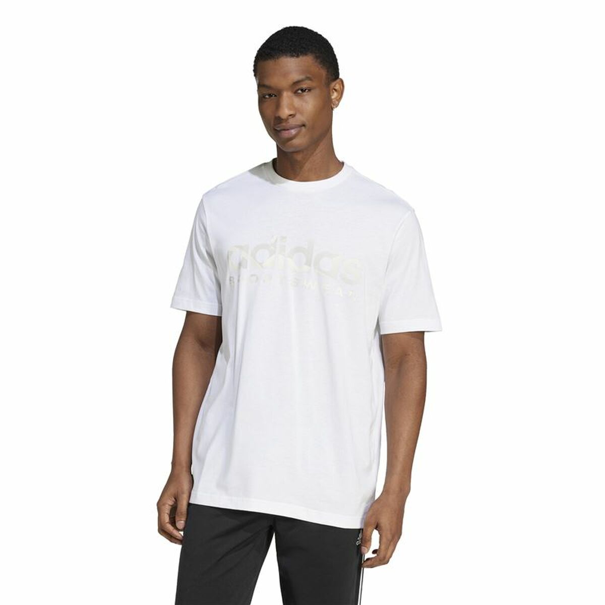 Image secondaire de T-shirt à manches courtes homme Adidas House Of Tiro Summer Linear Graphic Blanc