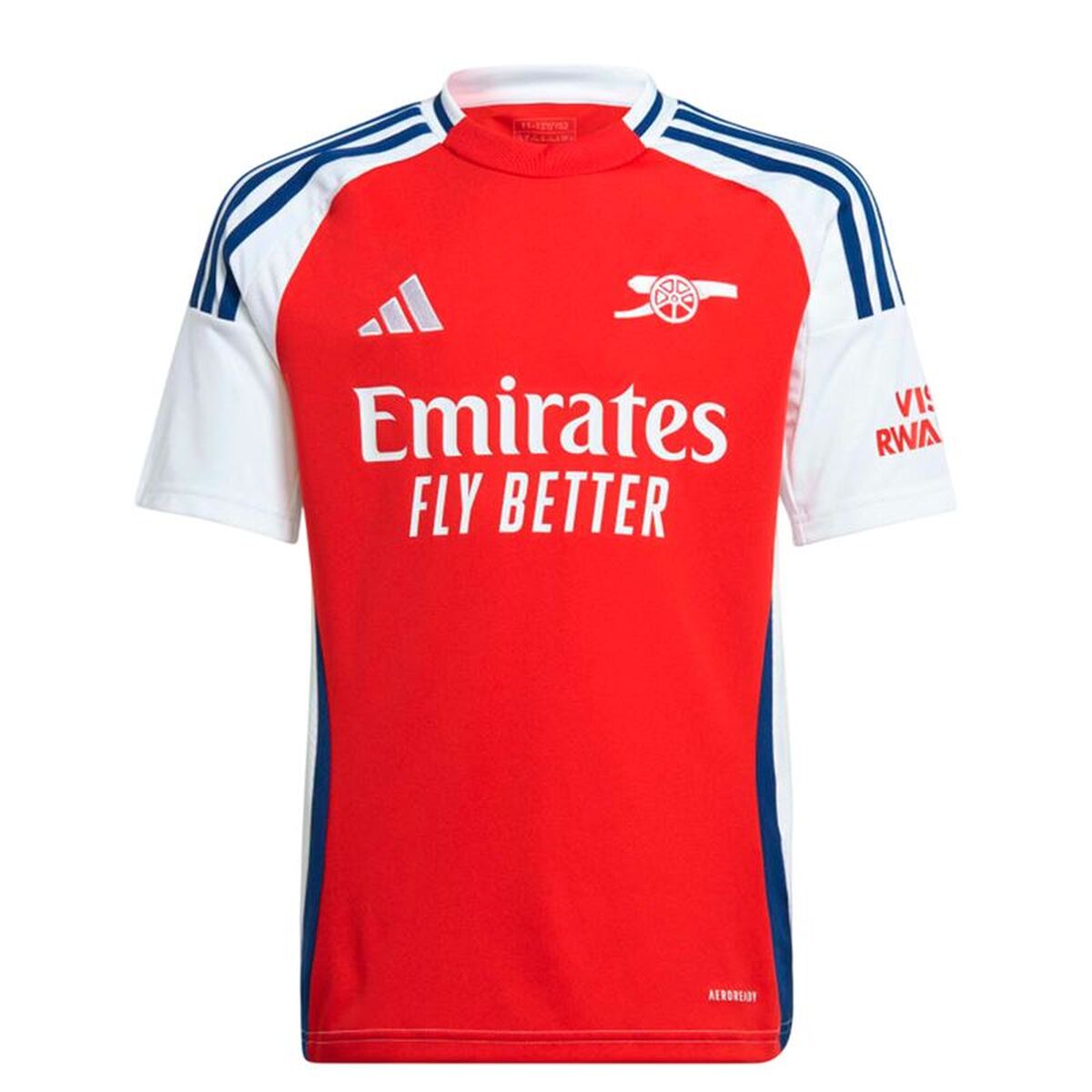 Voetbal short met korte mouwen voor kinderen Adidas IS8141 Rood (15-16 Jaar)