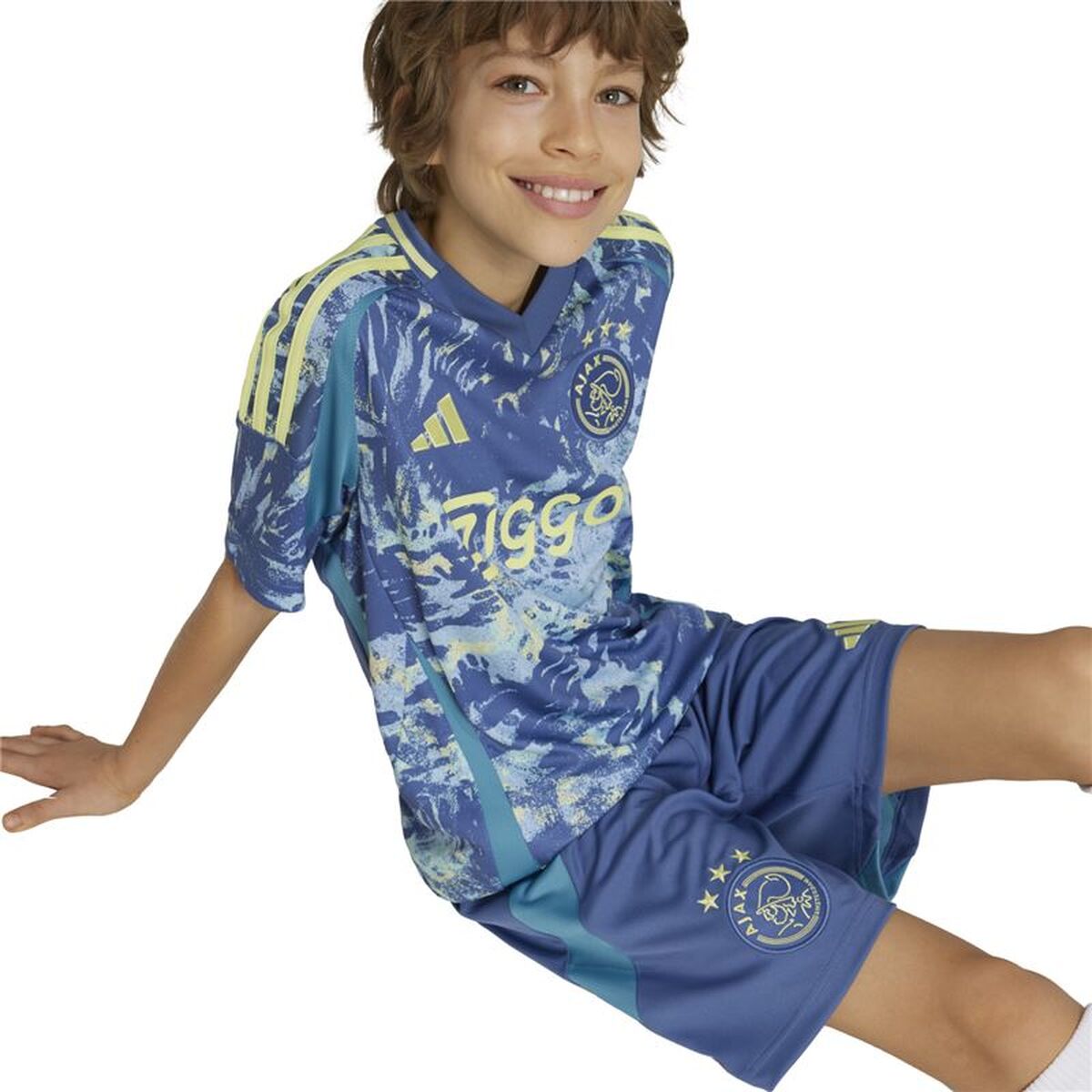 Sportbroek Adidas Ajax Amsterdam 2024/25 Away Water