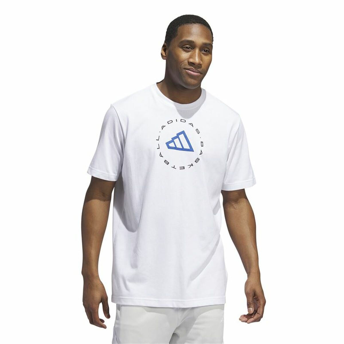 Image secondaire de t-shirt de basket Adidas Hoops Emblem Graphic