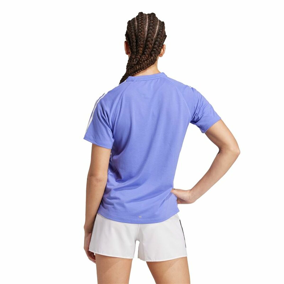 Image secondaire de T-shirt à manches courtes femme Adidas Own The Run 3 Bandas