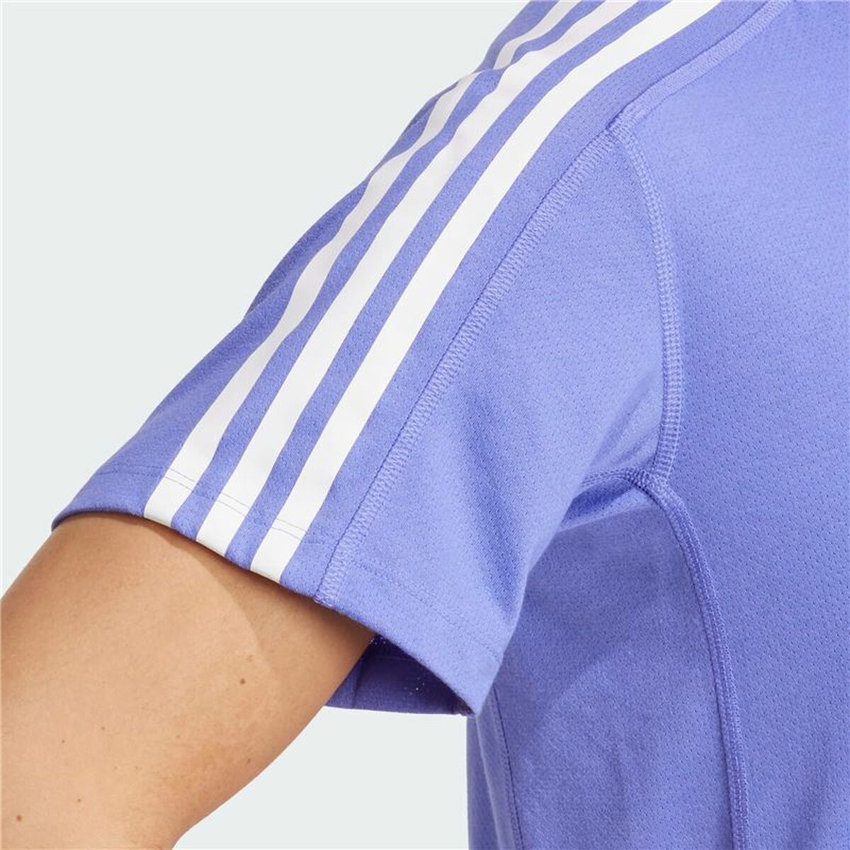 Dames-T-Shirt met Korte Mouwen Adidas Own The Run 3 Bandas