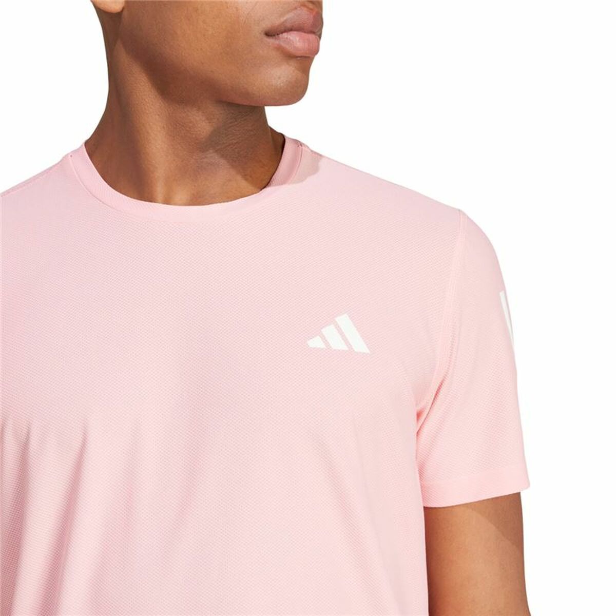 Mens Short Sleeve T-Shirt Adidas Own The Run