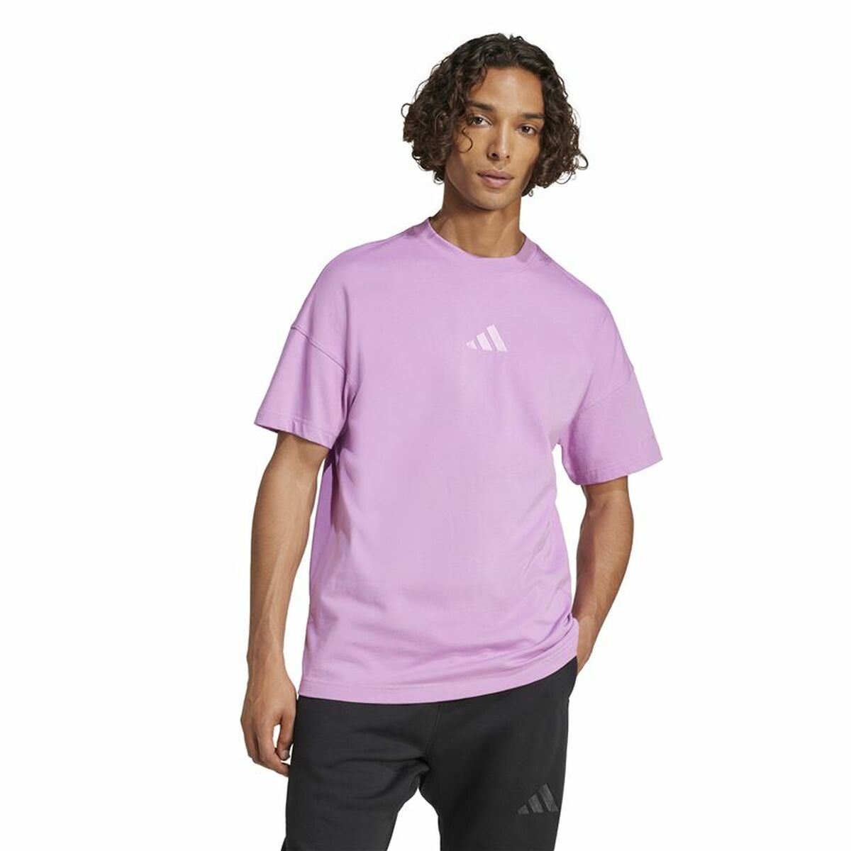 Image secondaire de T-shirt à manches courtes homme Adidas All Szn Violet