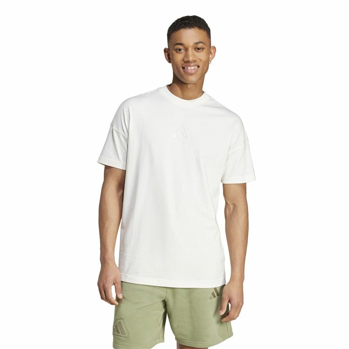 Image secondaire de T-shirt à manches courtes homme Adidas All Szn Graphic Blanc