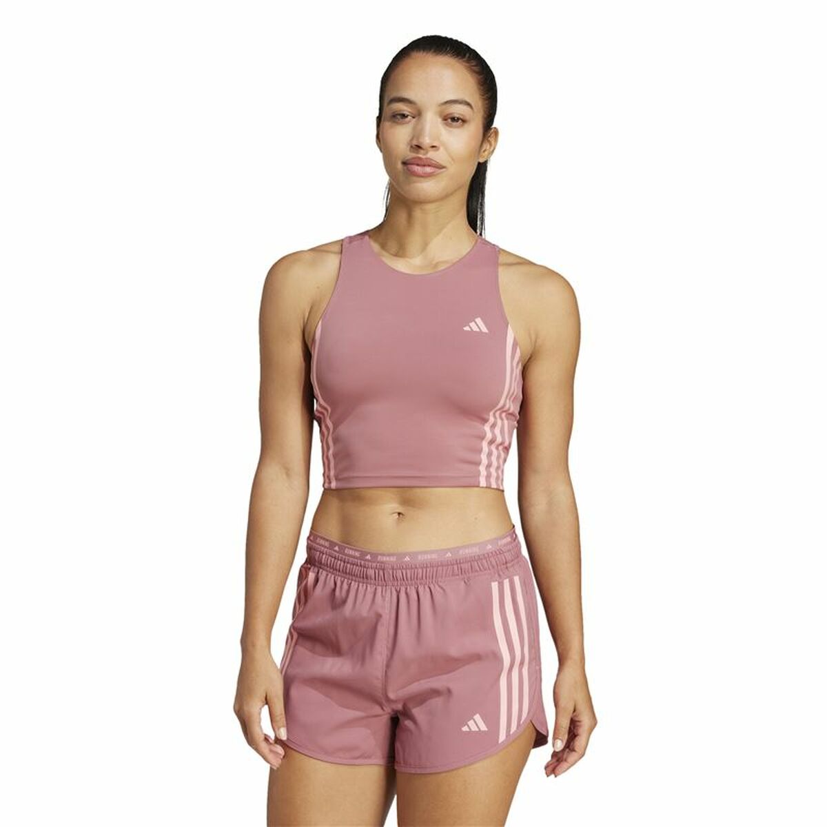 Image secondaire de T-shirt à manches courtes homme Adidas Own The Run Rose