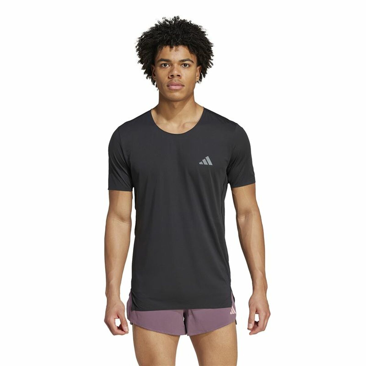 Image secondaire de T-shirt à manches courtes homme Adidas Adizero Running Noir
