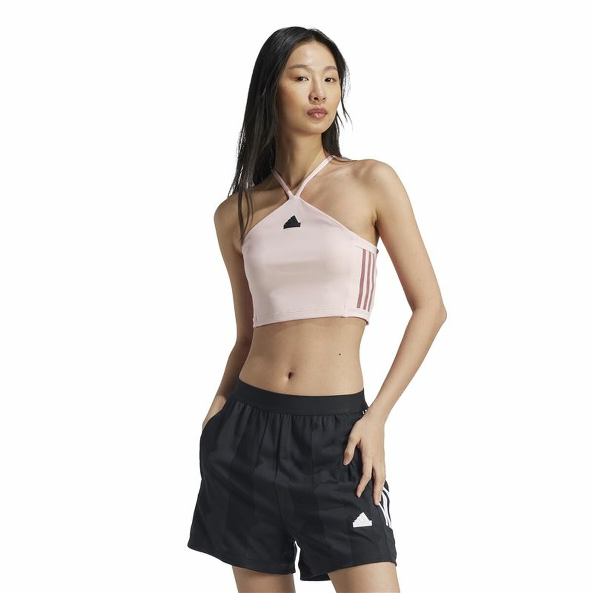 Image secondaire de Débardeur Femme Adidas Tiro Cut Summer Triangle Rose