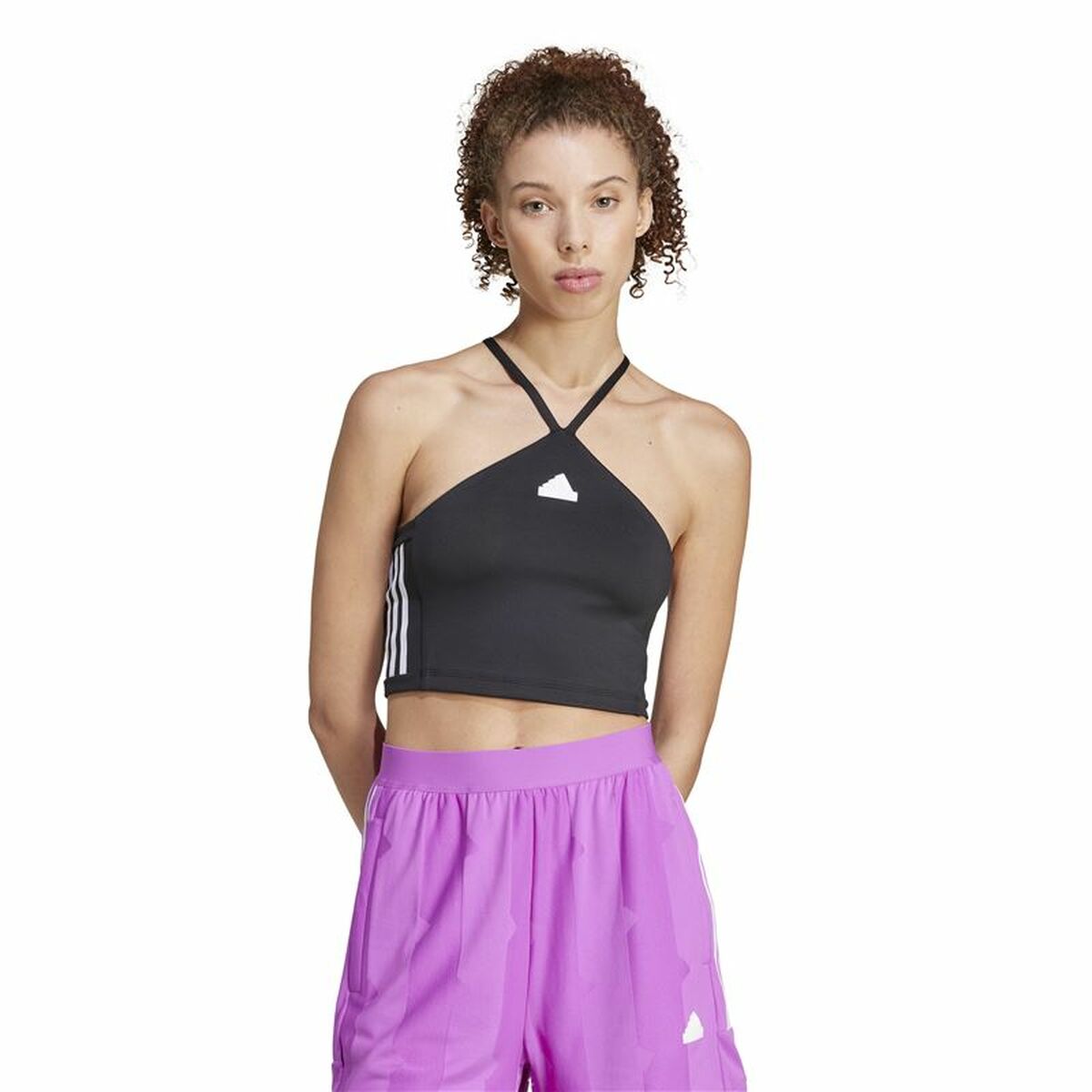 Image secondaire de Débardeur Femme Adidas Summer Triangle Noir