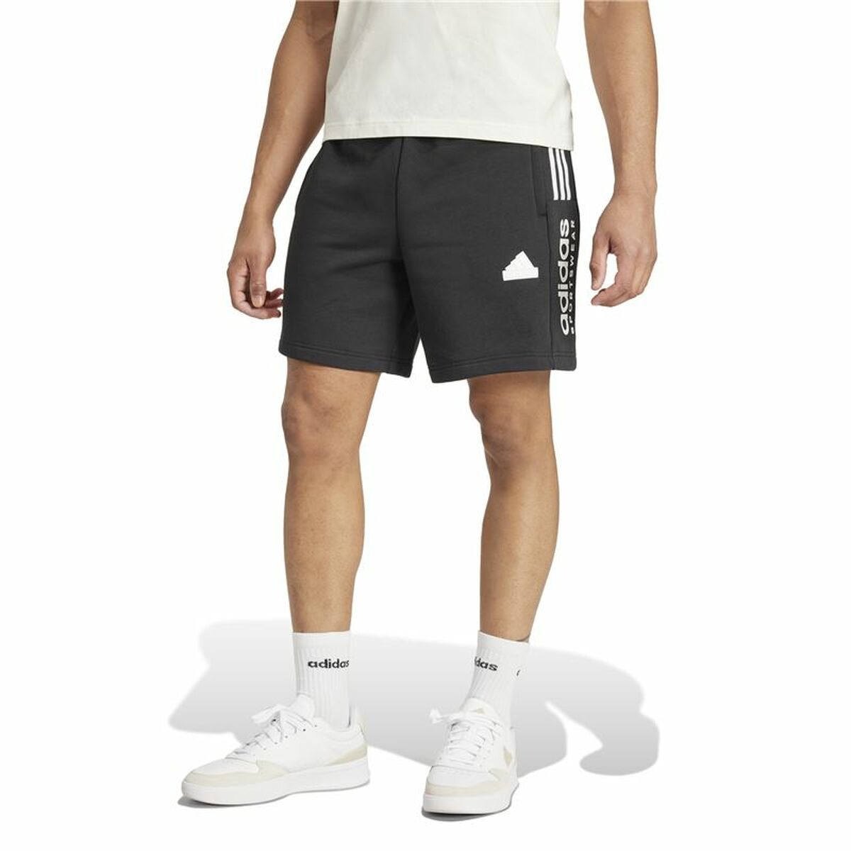 Image secondaire de Short de Sport Adidas House Of Tiro Fleece Noir