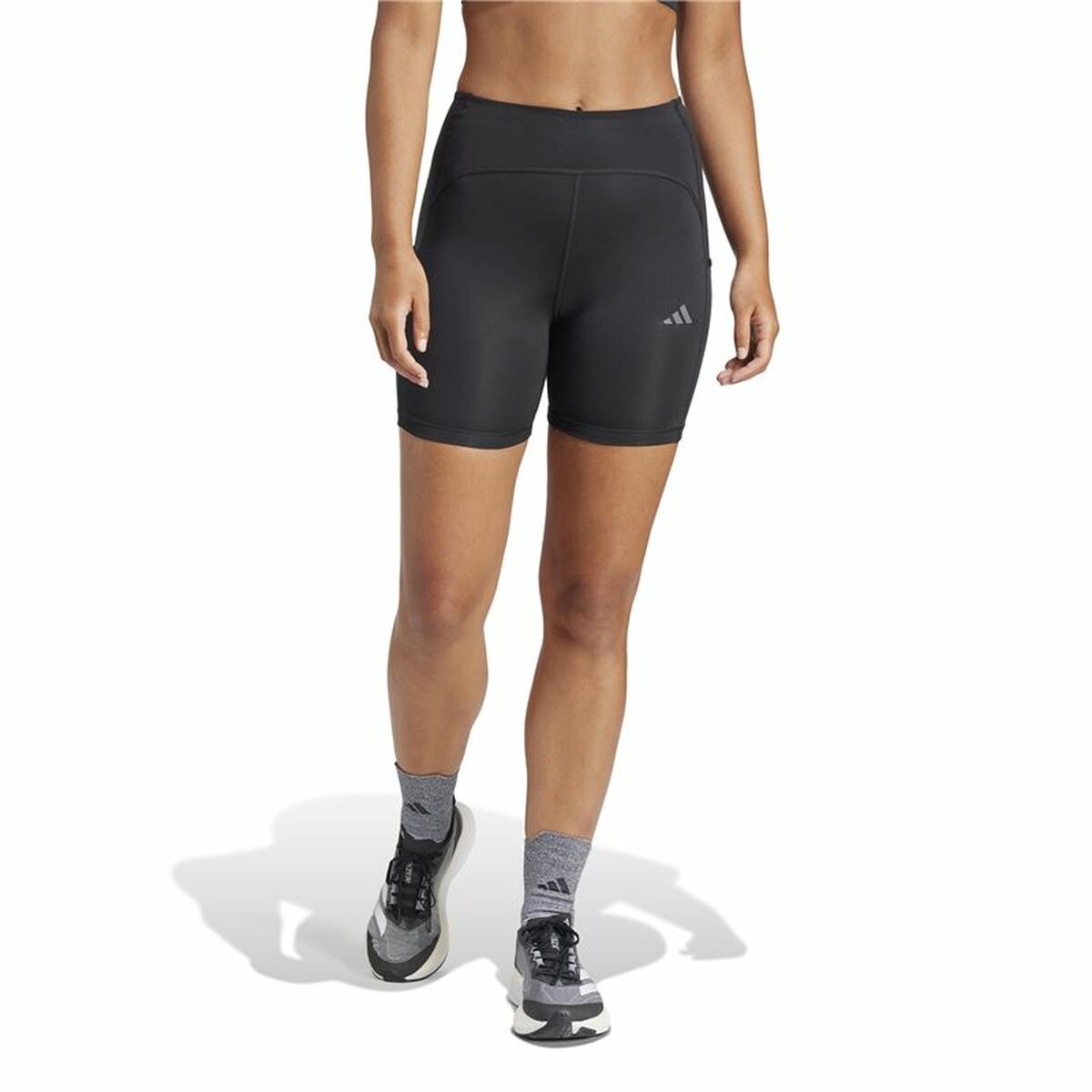 Image secondaire de Leggings de Sport pour Femmes Adidas Adizero Short Noir