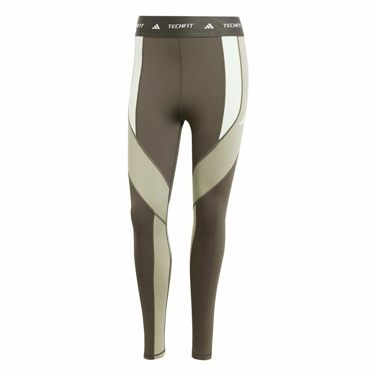 Leggings de Sport pour Femmes Adidas Techfit 7/8 Colorblock Gris