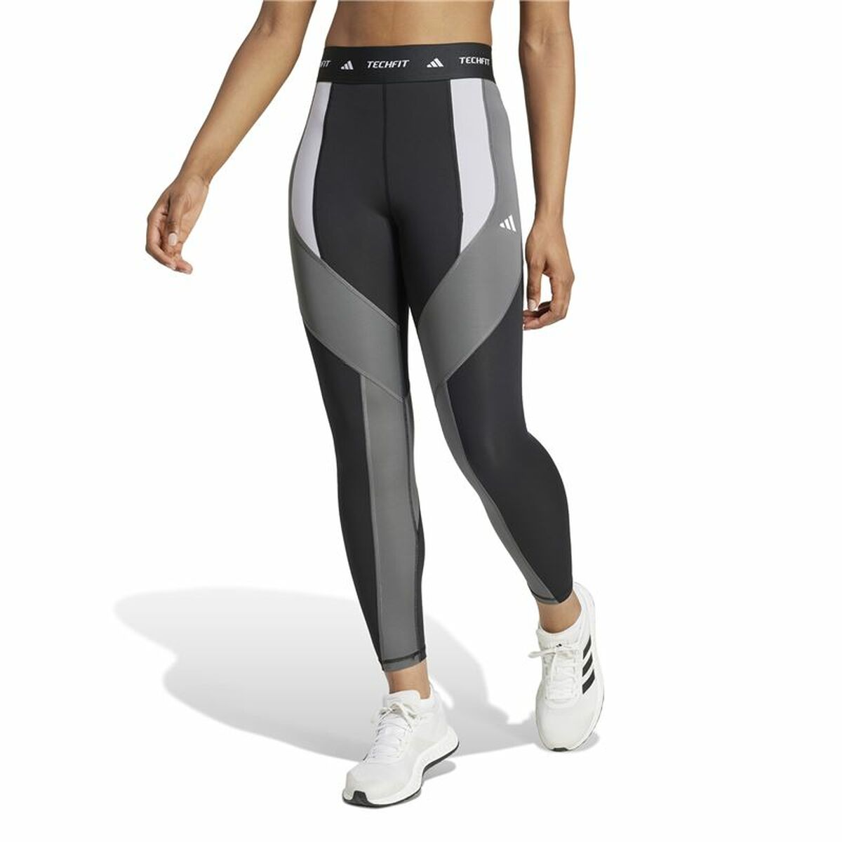 Image secondaire de Leggings de Sport pour Femmes Adidas Techfit 7/8 Colorblock