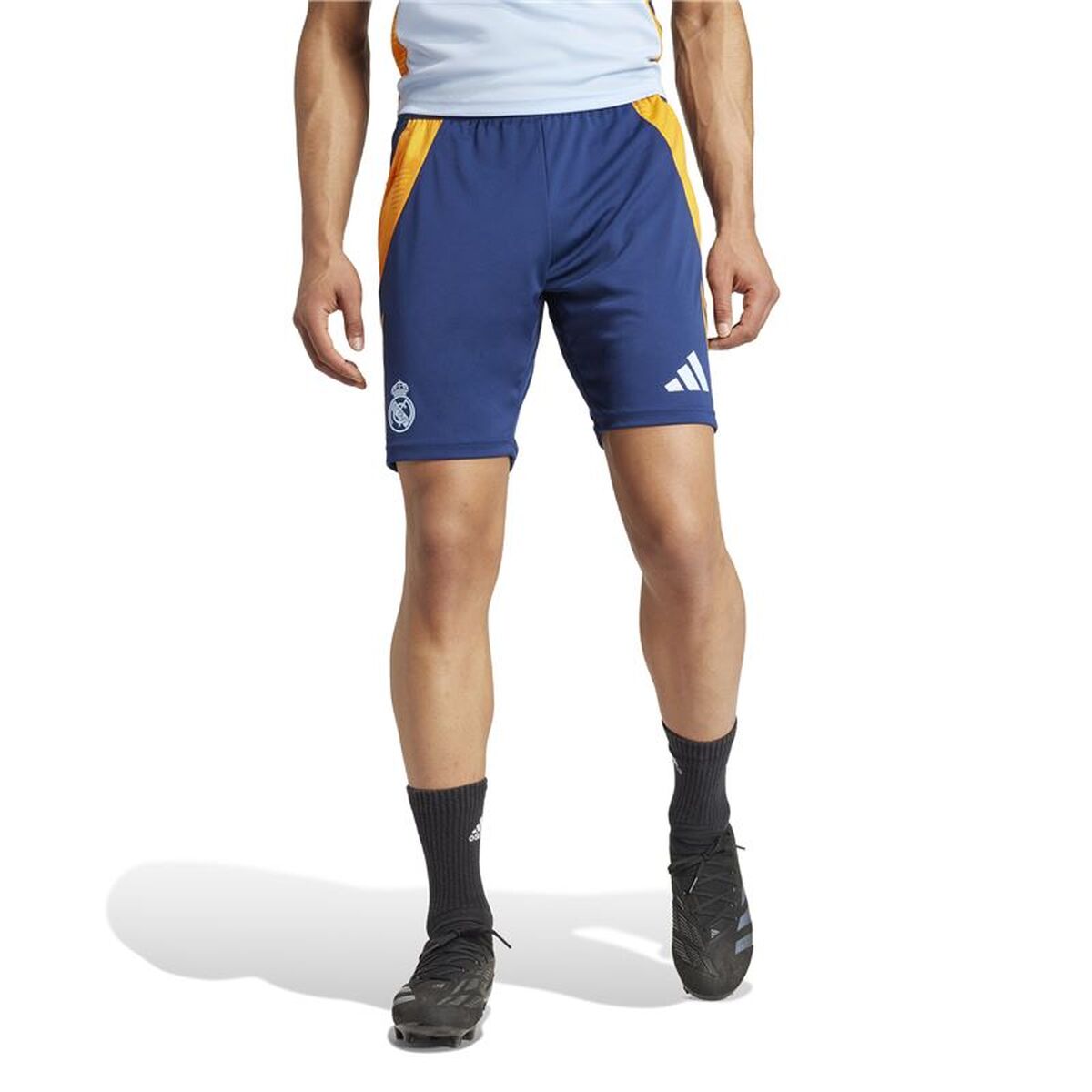 Voetbal Trainingsbroeken voor Volwassenen Adidas Real Madrid 24/25 Training Blauw
