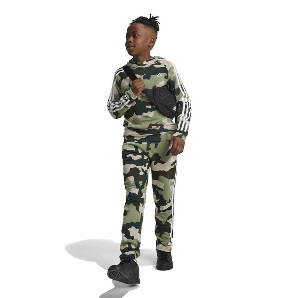 Image secondaire de Pantalon de sport long Adidas Essentials Camouflage Unisexe