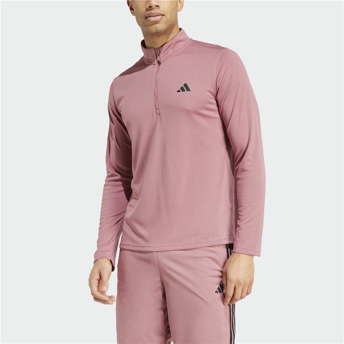Image secondaire de Sweat sans capuche enfant Adidas Train Essentials Training Rose XL
