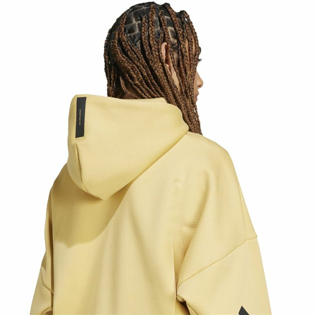 Women’s Sports Jacket Adidas Z.N.E. Yellow