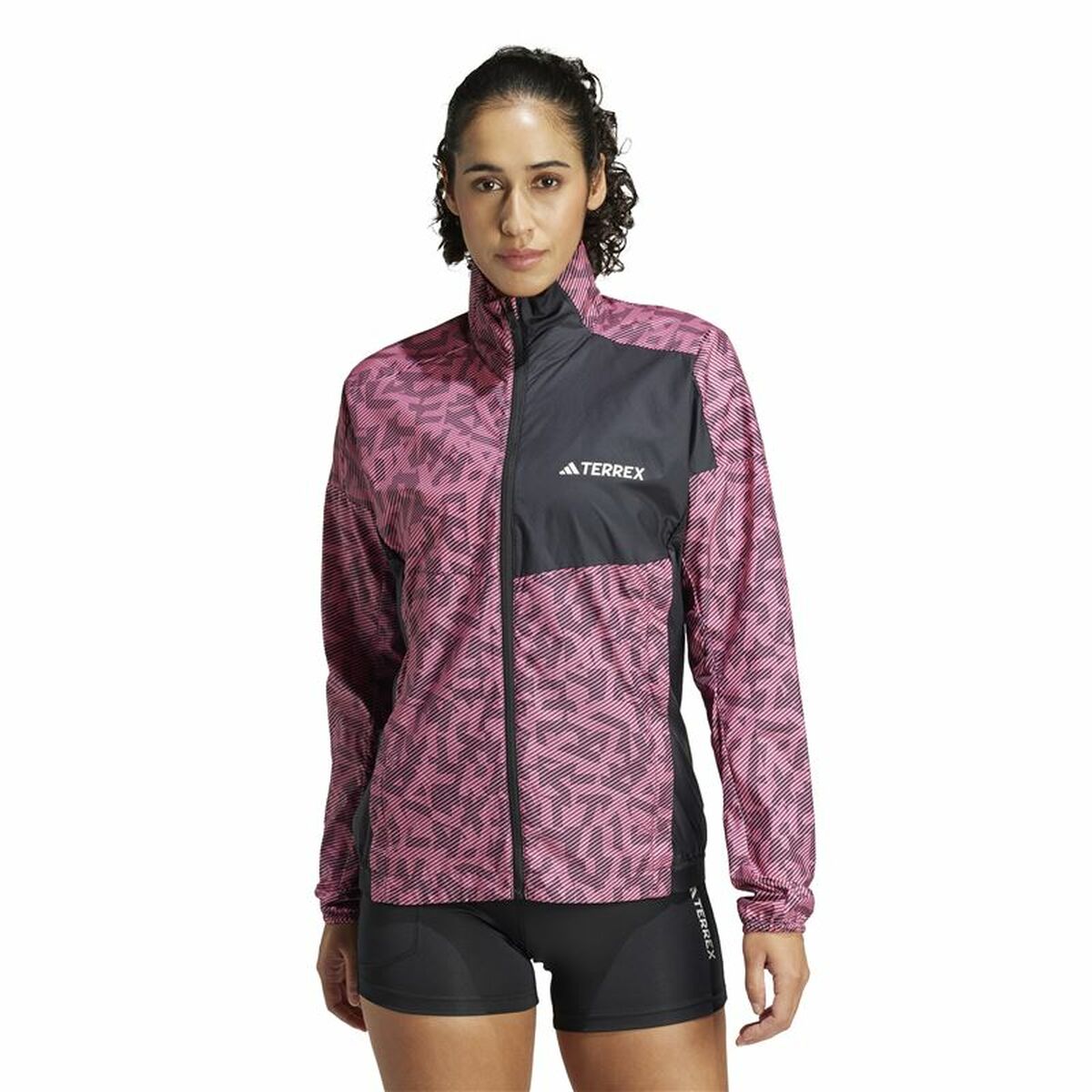 Image secondaire de Veste Coupe-Vent Adidas Terrex Rose