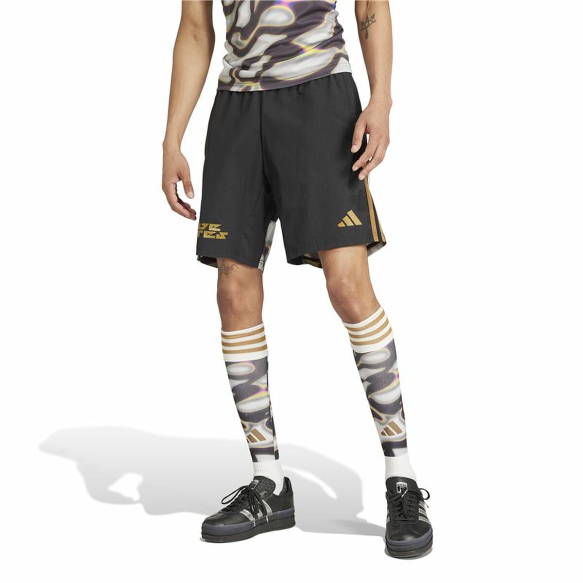 Image secondaire de Short de Sport Adidas Tiro Downtime Pride Noir
