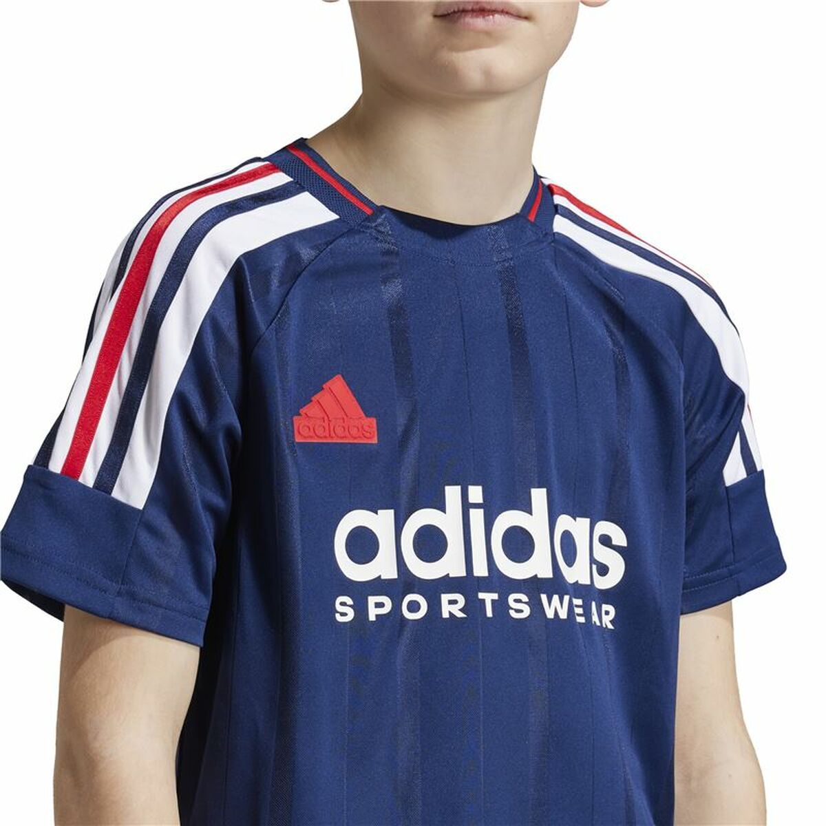 Image secondaire de T-shirt à manches courtes unisex Adidas Tiro Nations Pack Bleu
