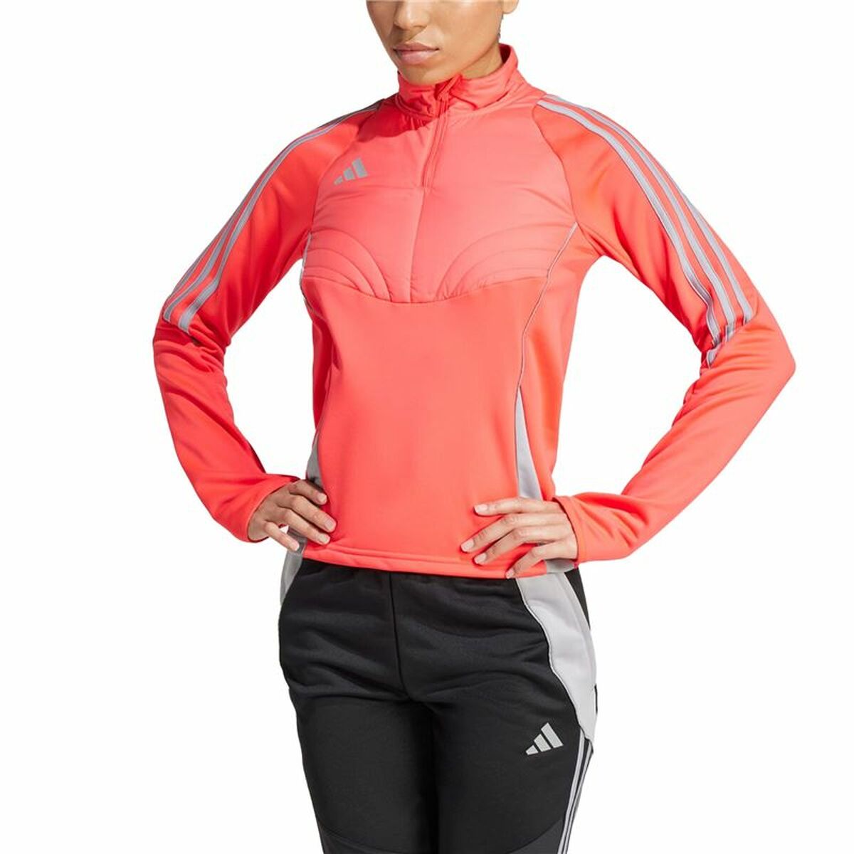 Image secondaire de Sweat sans capuche femme Adidas Winterized Saumon