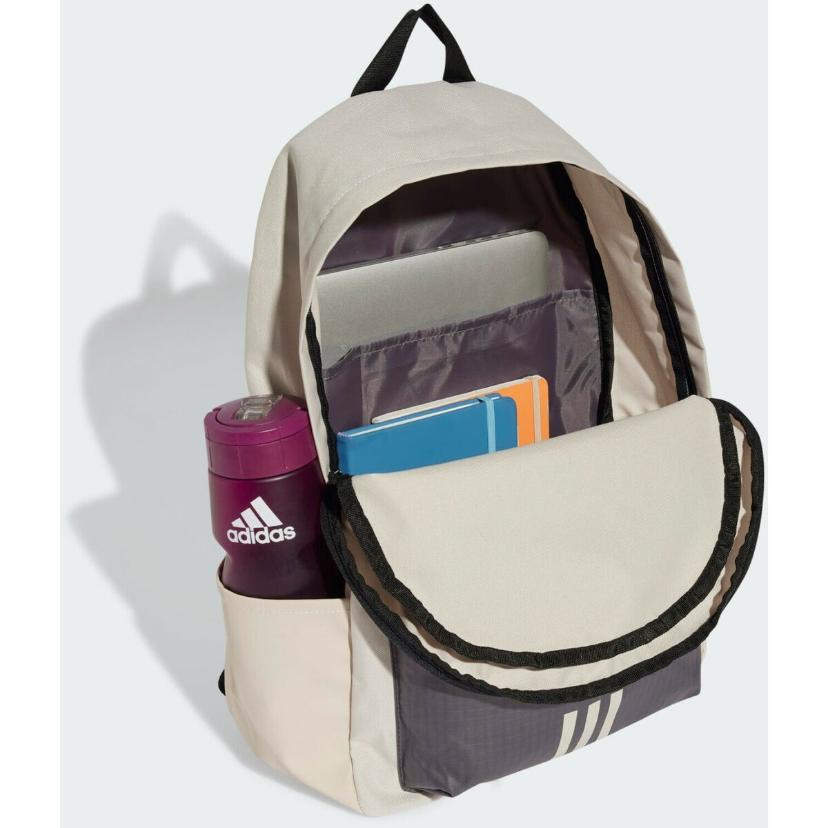 Image secondaire de Sac à dos de Sport Adidas Classic Badge of Sport 3 Stripes IZ1910 Gris