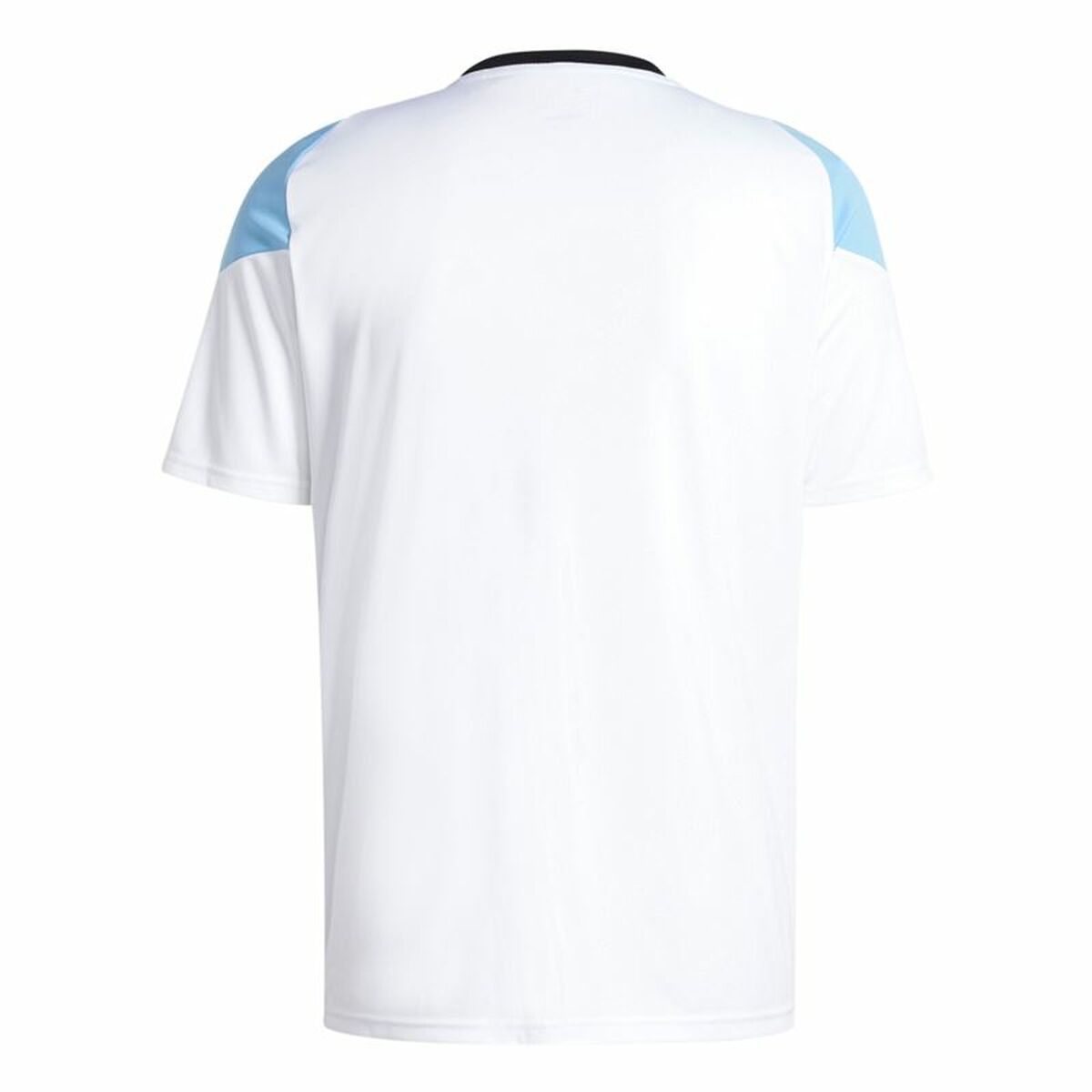 Image secondaire de T-shirt de foot Adidas Messi Training Jersey Blanc Bleu