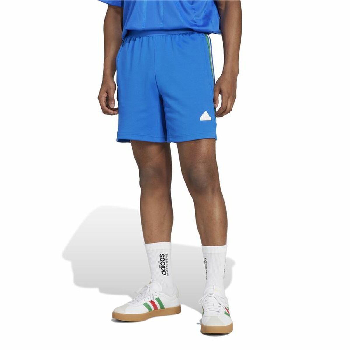 Image secondaire de Short de Sport Adidas Tiro Nations Pack Bleu Vert
