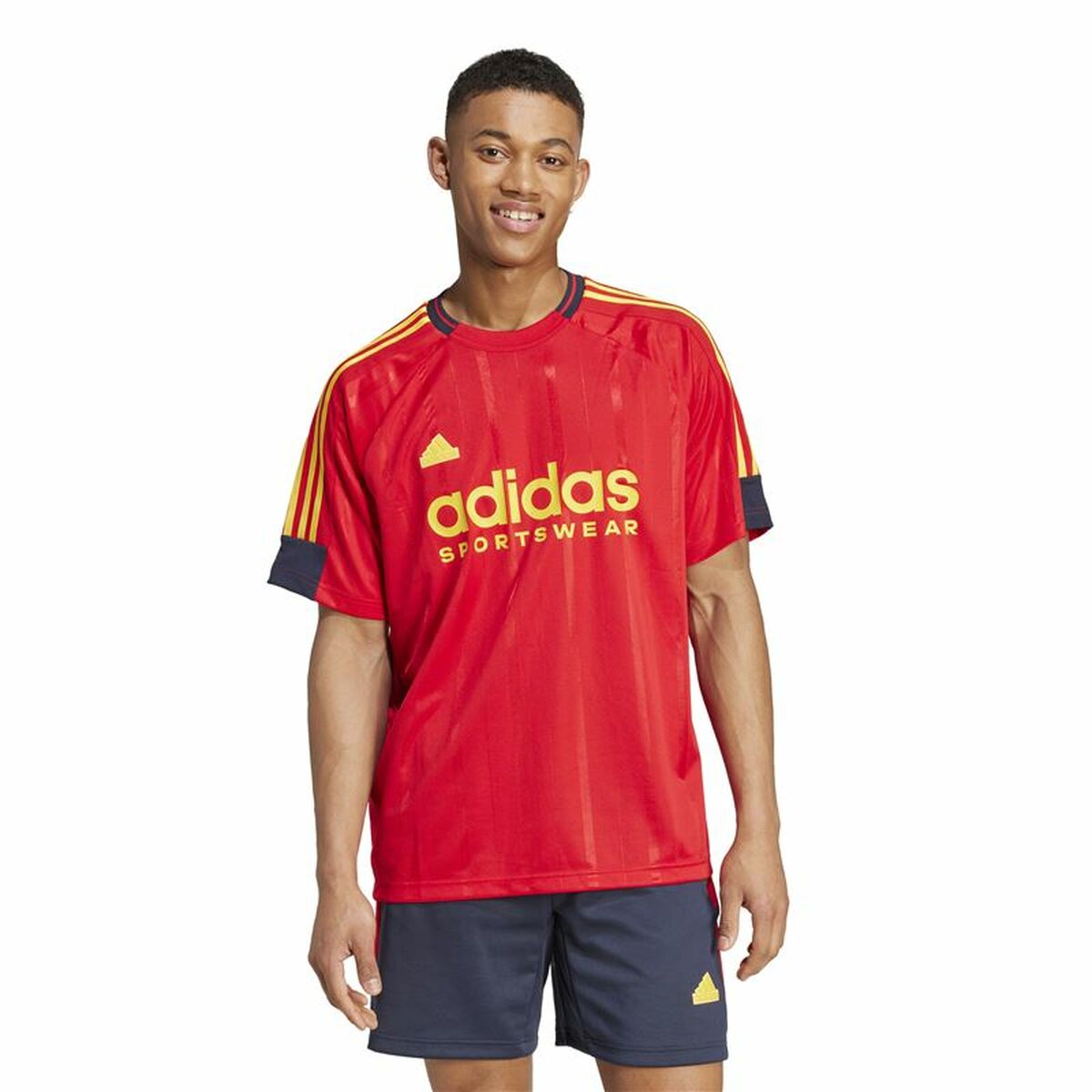 Image secondaire de T-shirt à manches courtes homme Adidas Tiro Nations Pack Rouge