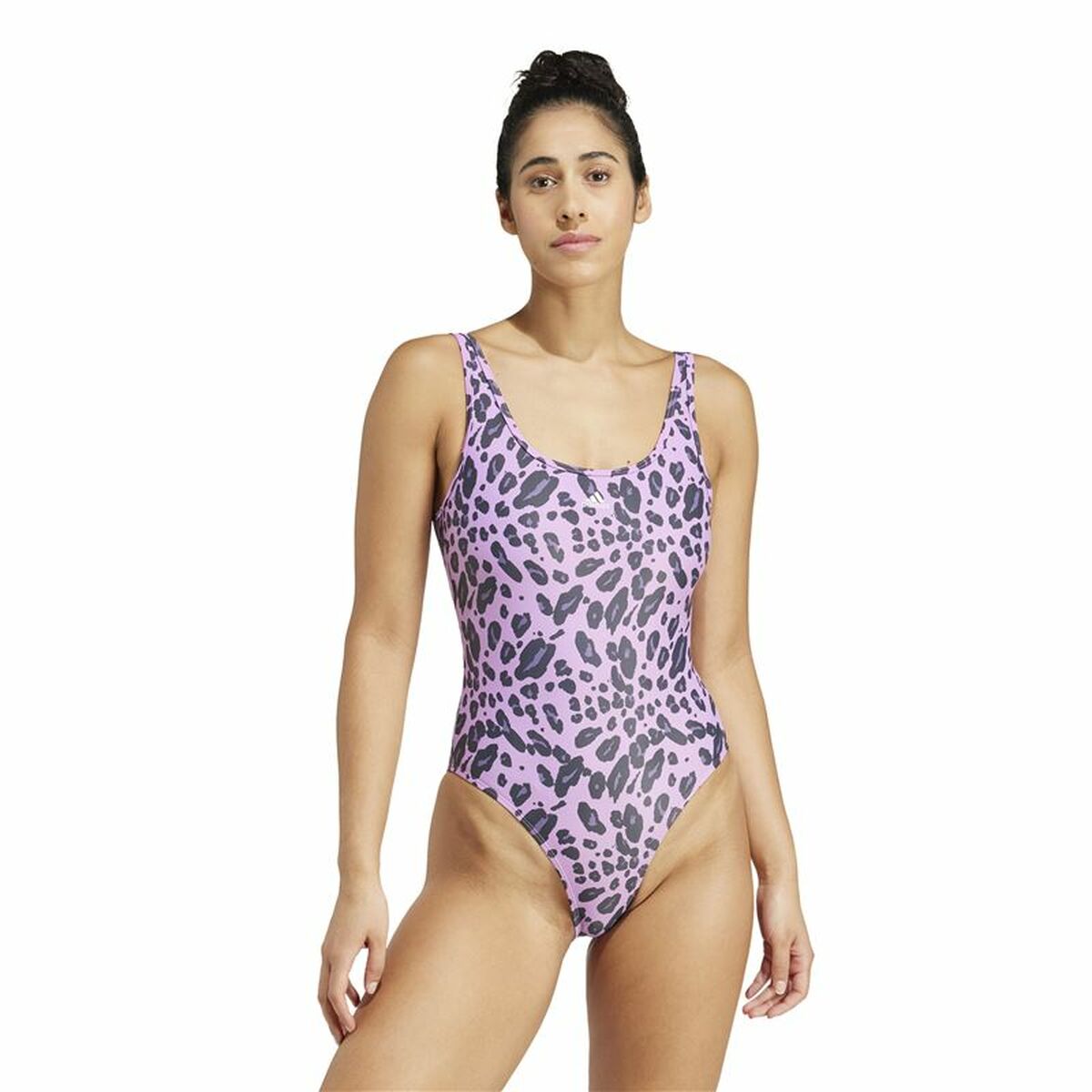 Image secondaire de Maillot de bain femme Adidas Essentials Animal Print Rose