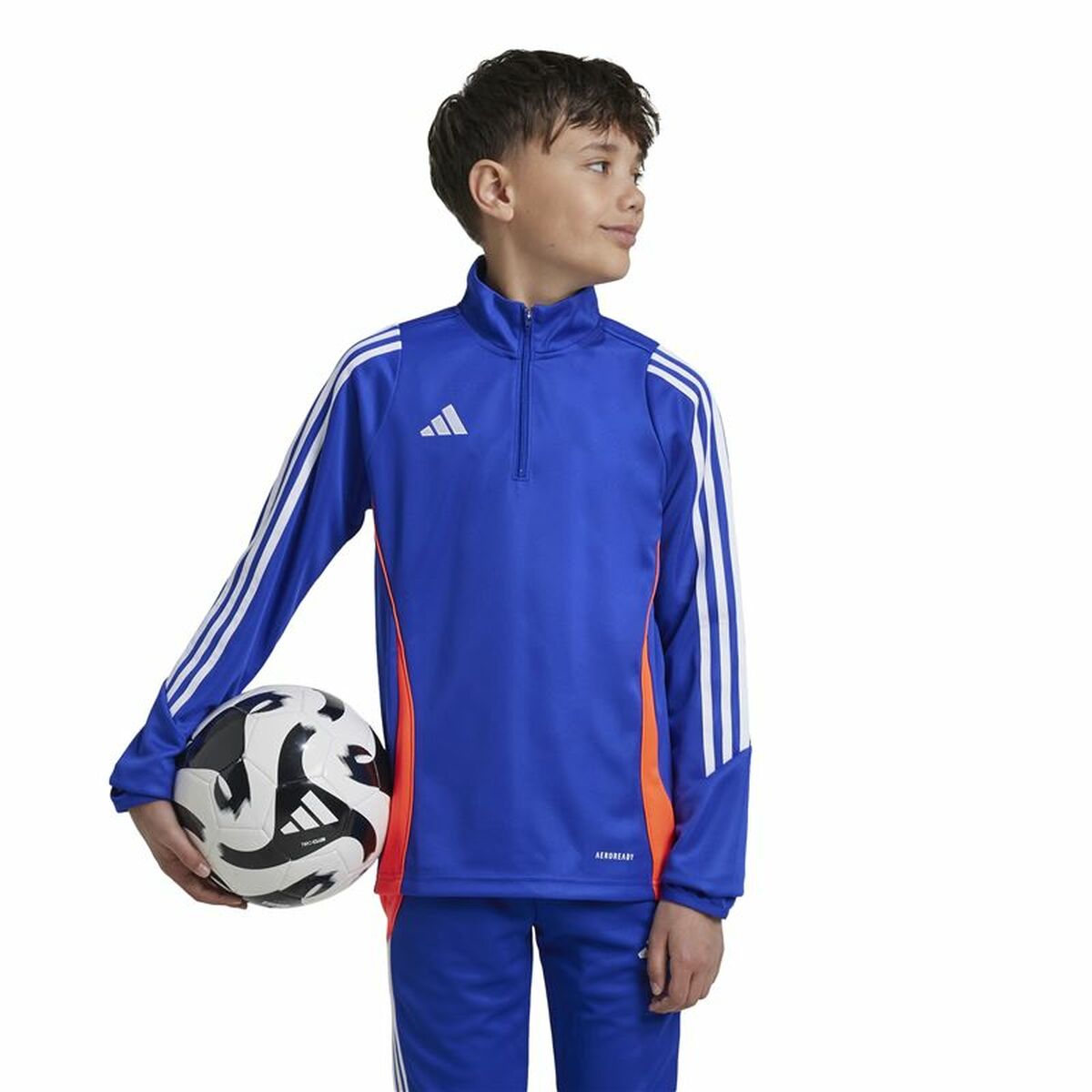 Image secondaire de Sweat sans capuche Adidas Tiro24 Bleu