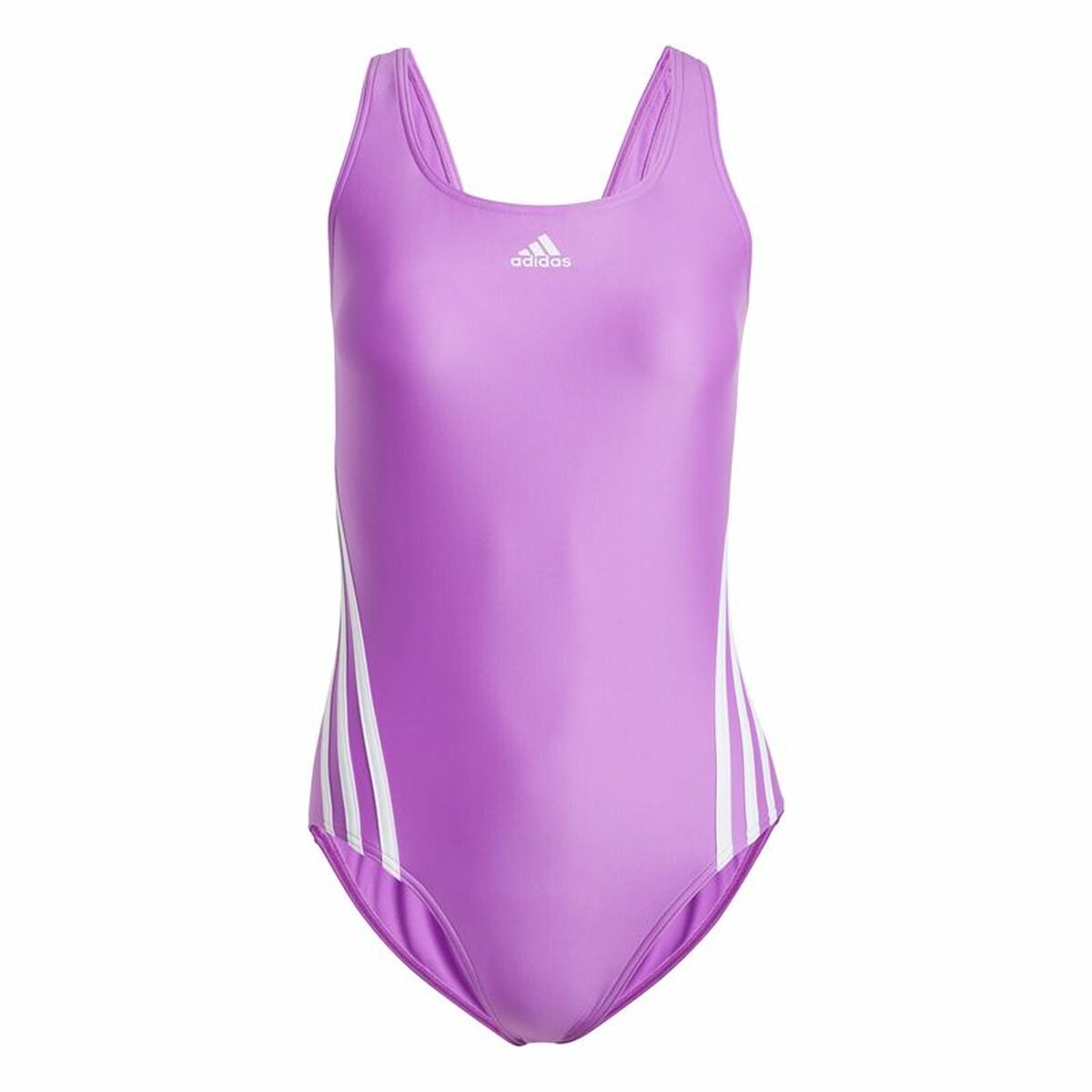 Maillot de bain femme Adidas 3 Bandas Violet