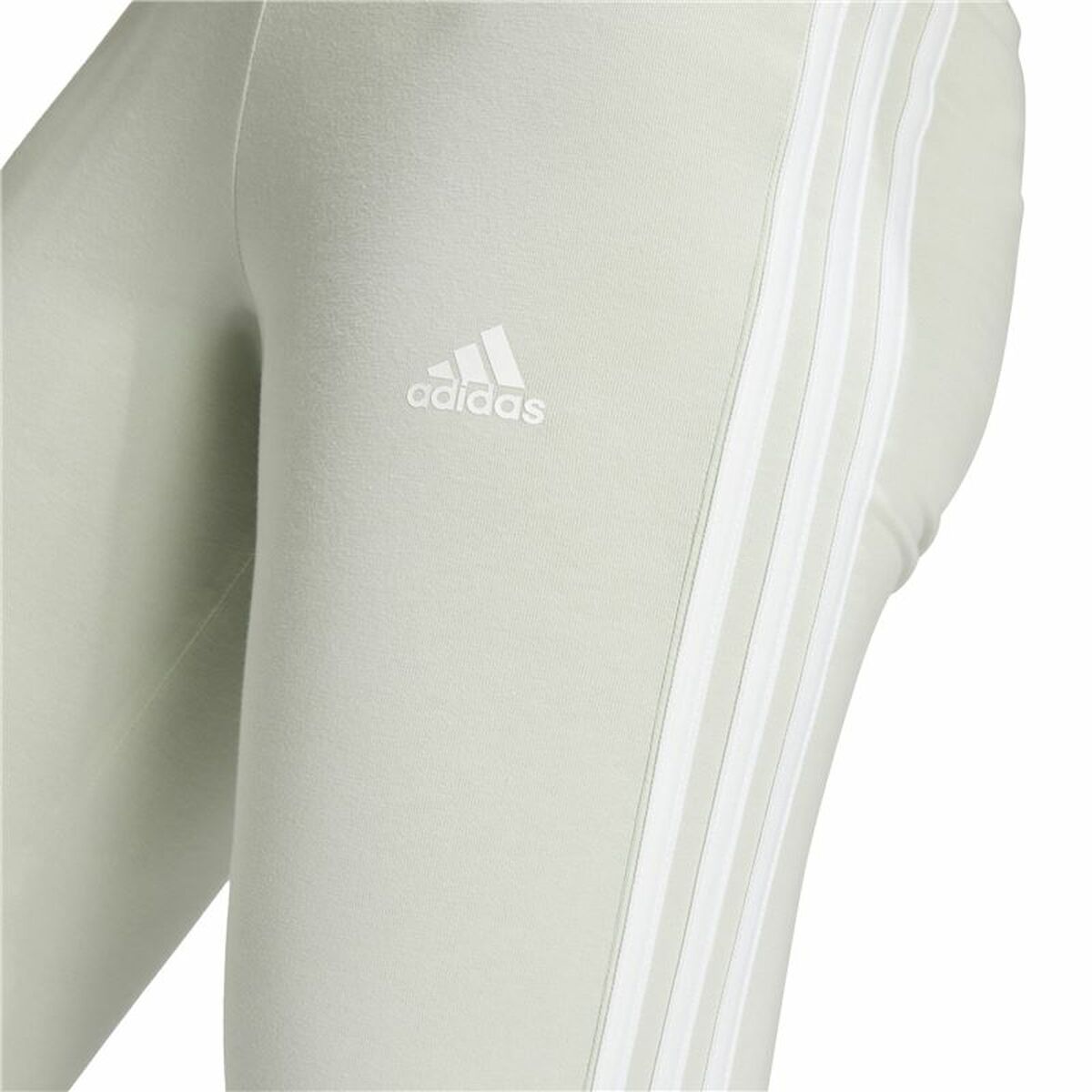 Sportleggings voor Dames Adidas Essentials 3-Stripes Groen