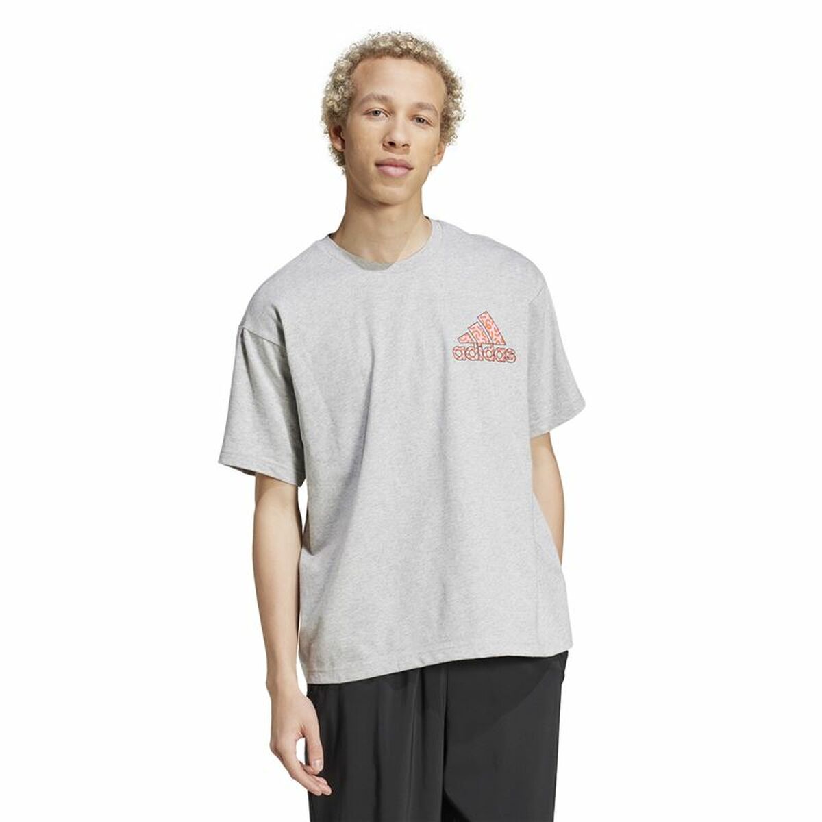 Image secondaire de T-shirt à manches courtes homme Adidas Berlin Bear Blanc S