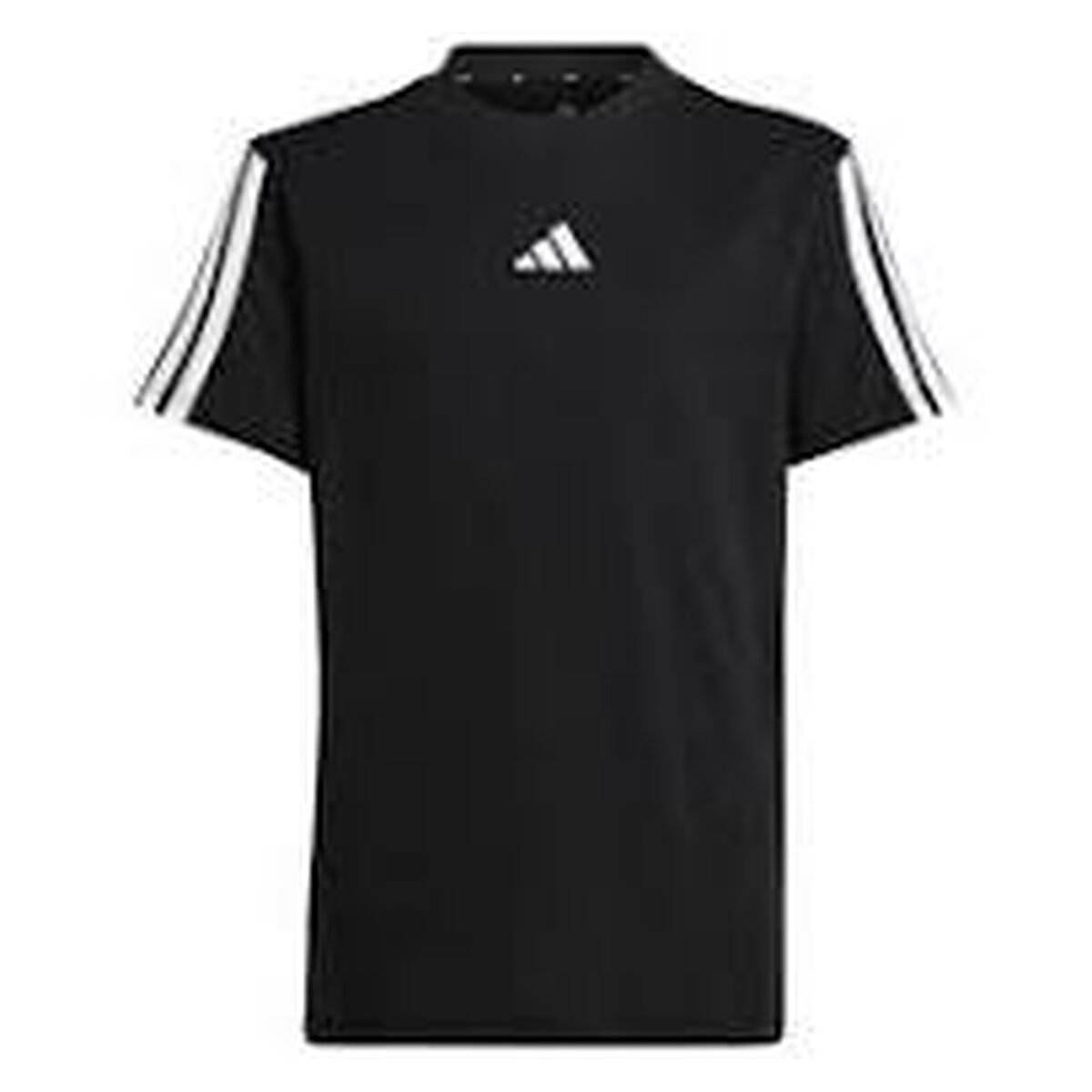 T shirt à manches courtes Enfant Adidas J 3S TEE 160 JD6487 Noir