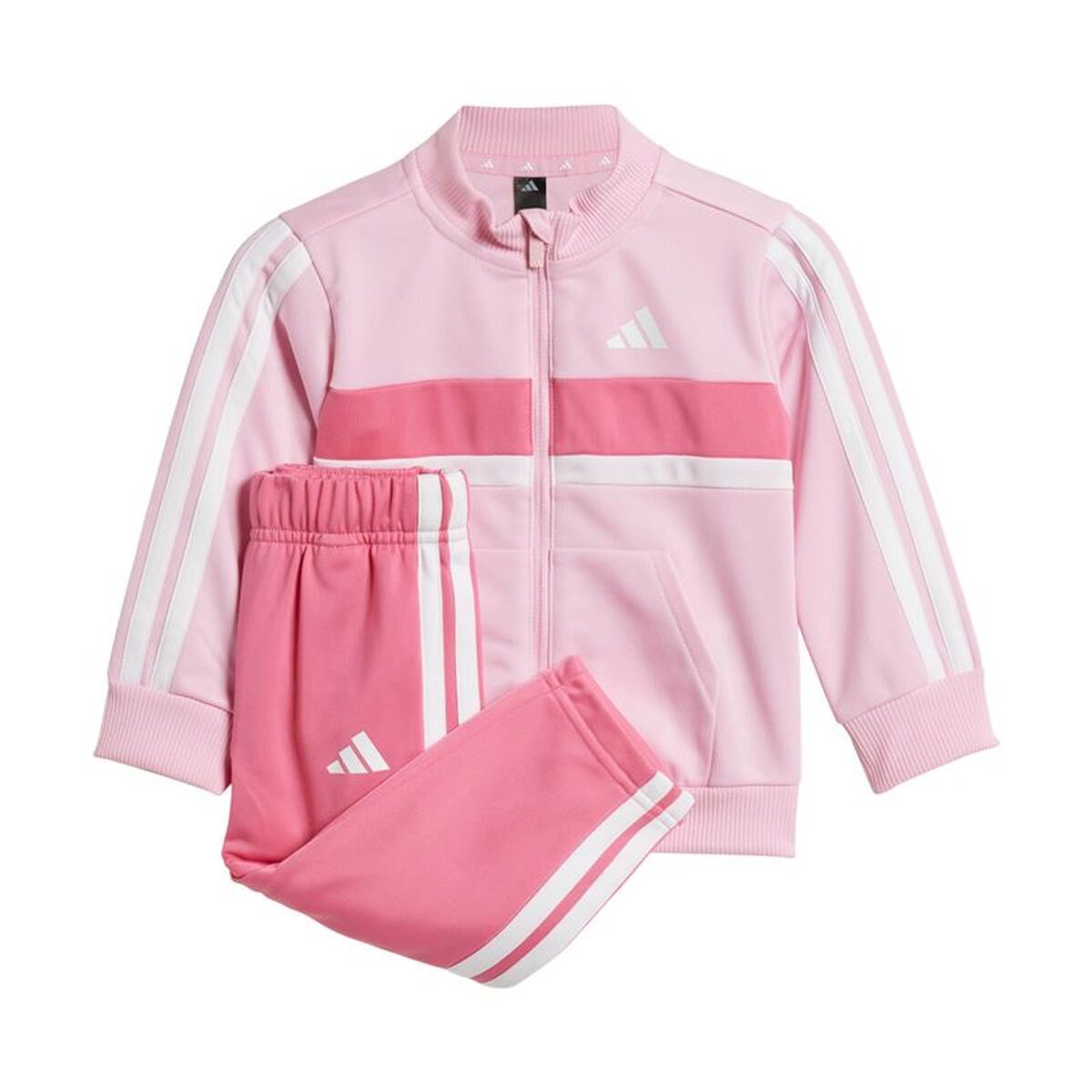 Joggingpak voor kinderen Adidas Tiberio Roze