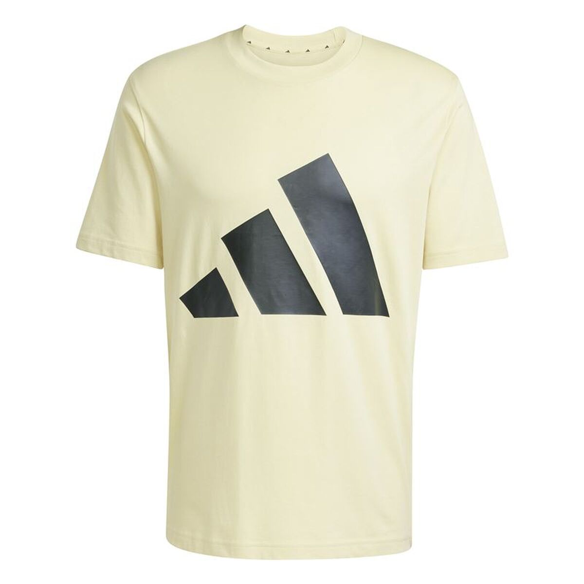 Heren-T-Shirt met Korte Mouwen Adidas Bl Sj Zwart Kaki