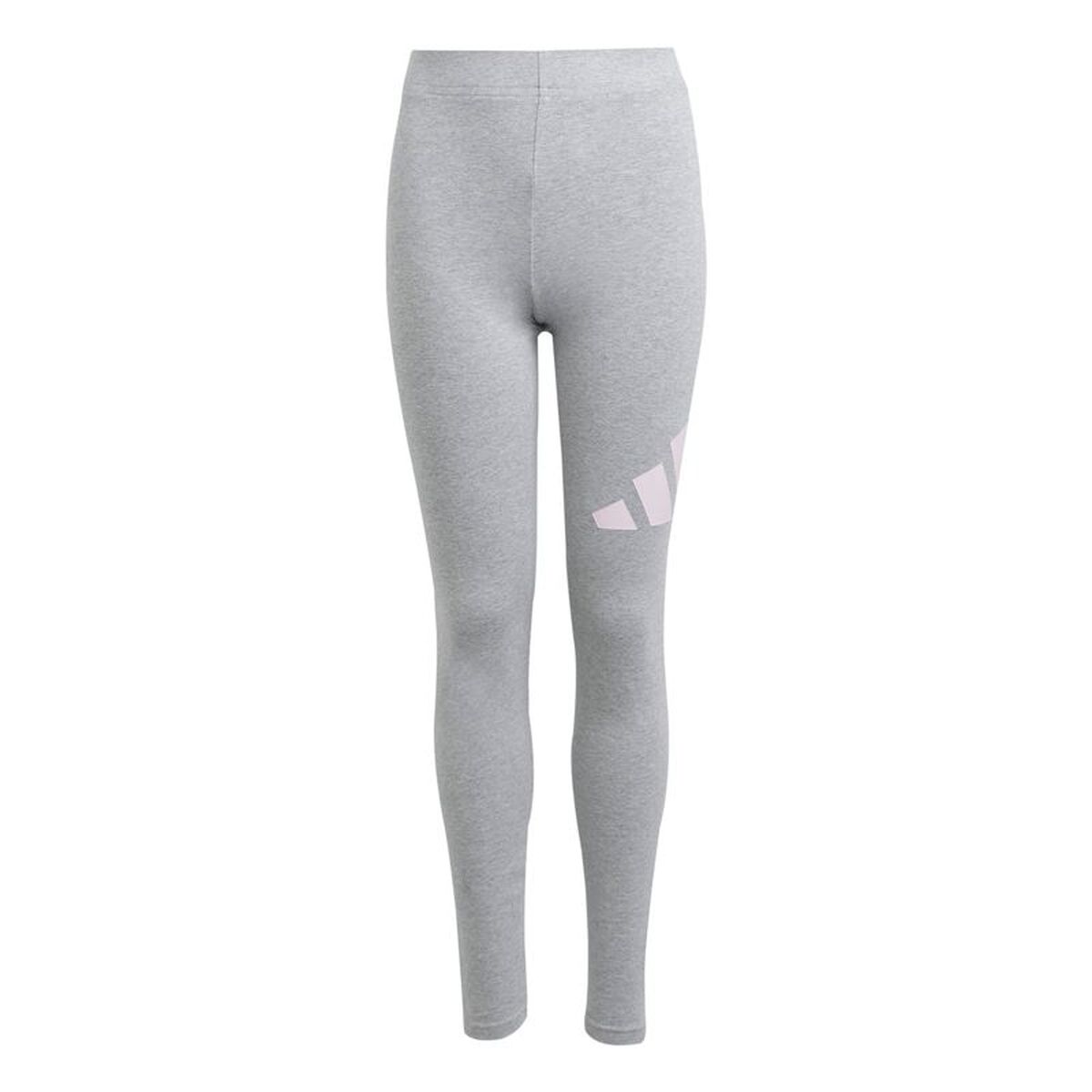 Sportleggings voor Kinderen Adidas Essentials Big Logo Grijs Roze