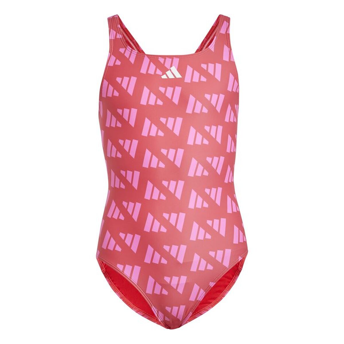 Zwempak voor Meisjes Adidas Brd Gfx St Gy Niña Rood