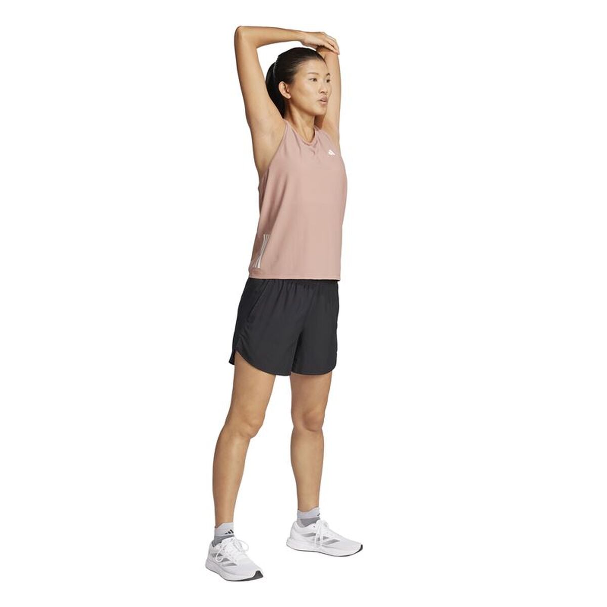 Women’s Sleeveless T-shirt Adidas  Own the Run Pink Running