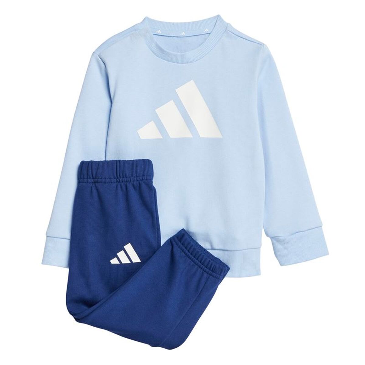 Sportsoutfit voor baby Adidas Big Logo French Terry Jogger Water