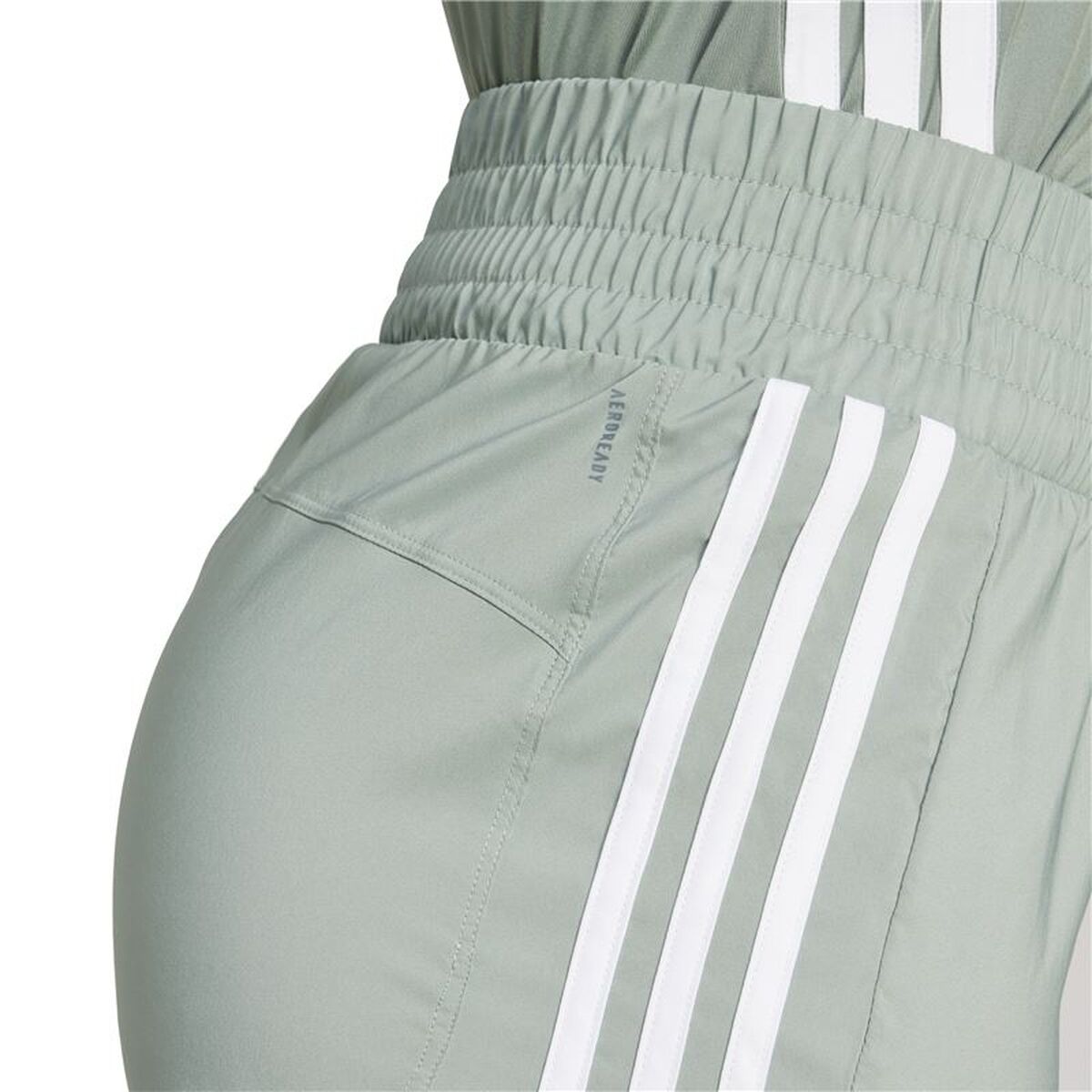 Sportbroeken voor Dames Adidas Pacer Wvn High Groen