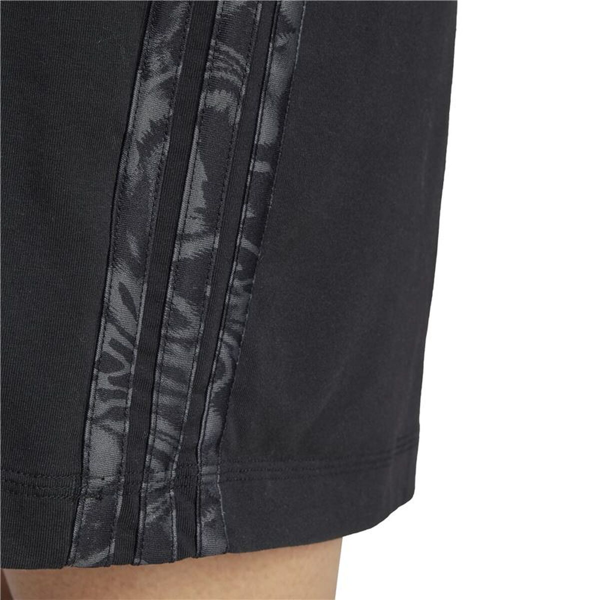 Jurk Adidas Aop 3stripes Zwart