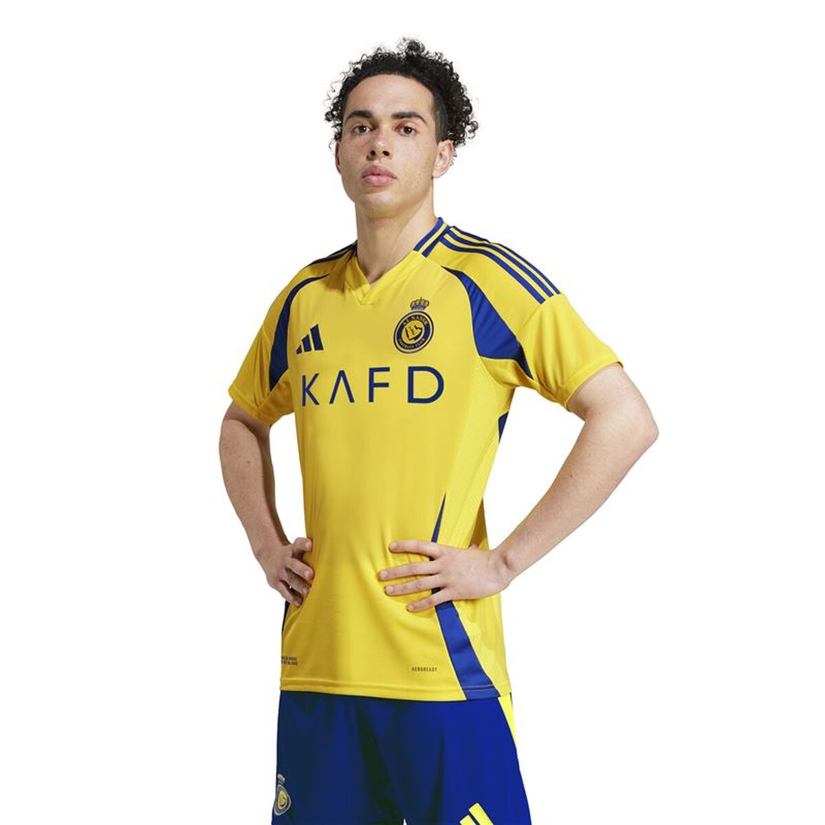 Heren Voetbal T-shirt met Korte Mouwen Adidas Al Nassr Fc 24/25 Home Jersey