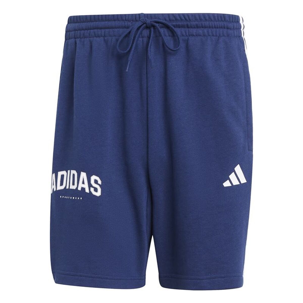 Heren Shorts Adidas 3Bandas Blauw