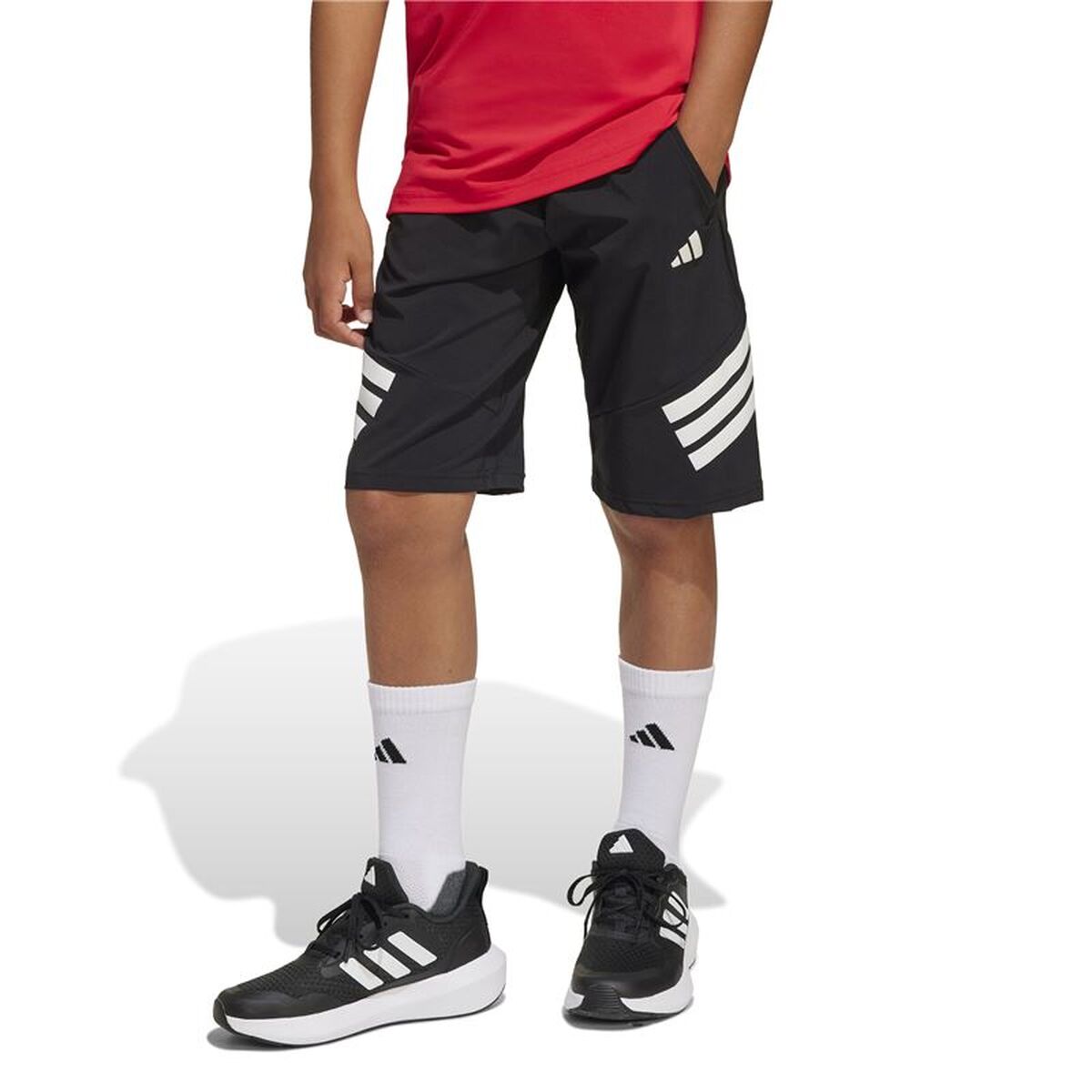 Sportbroeken voor Kinderen Adidas Spr Zwart