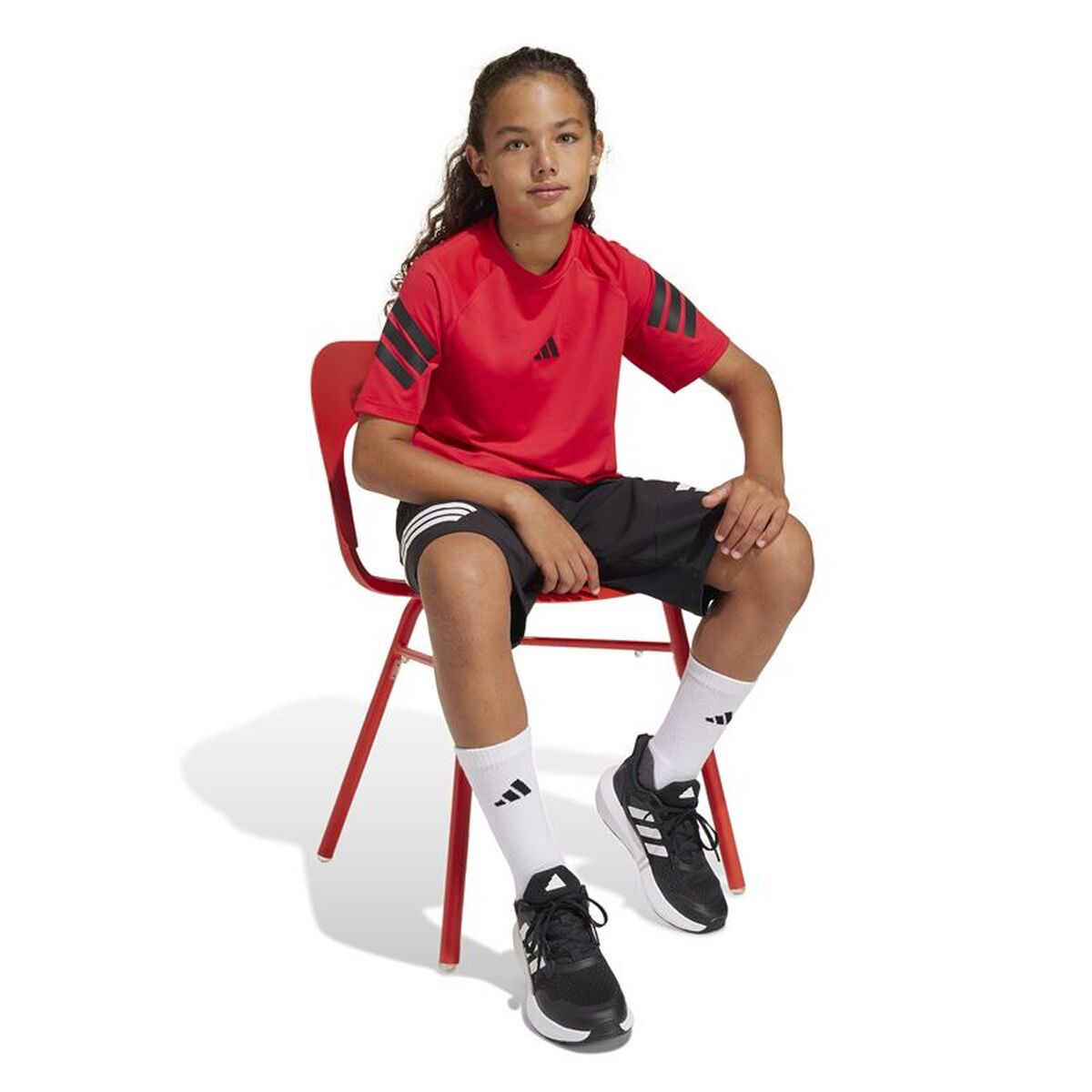 Sportbroeken voor Kinderen Adidas Spr Zwart