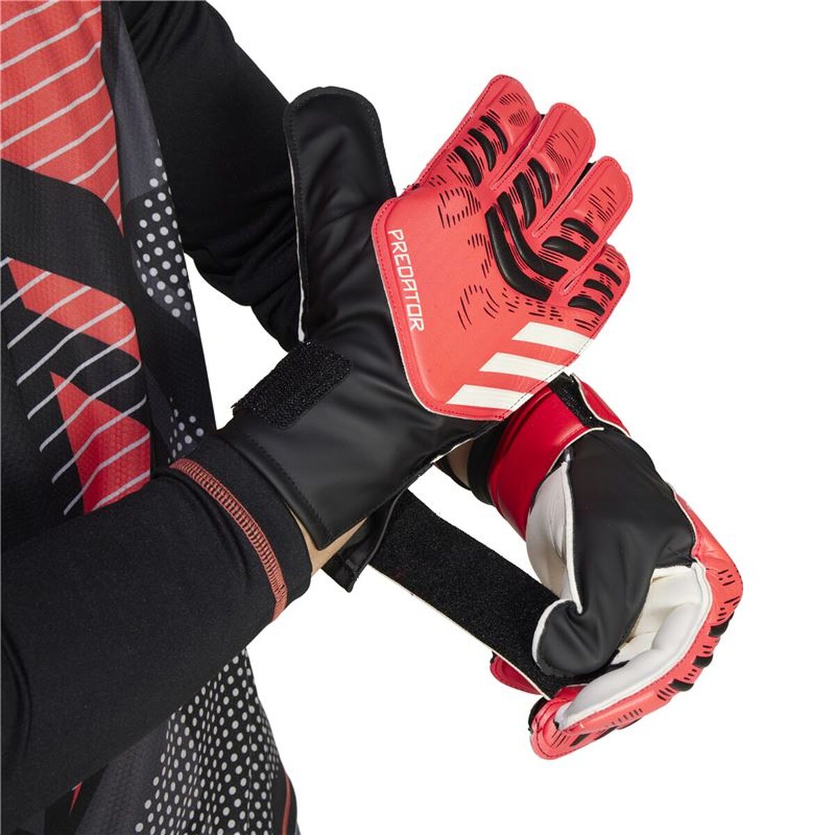 Keeperhandschoenen Adidas Predator Trn Rood Volwassenen