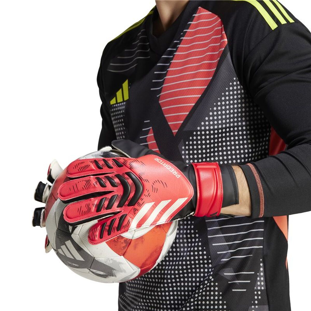 Keeperhandschoenen Adidas Predator Trn Rood Volwassenen